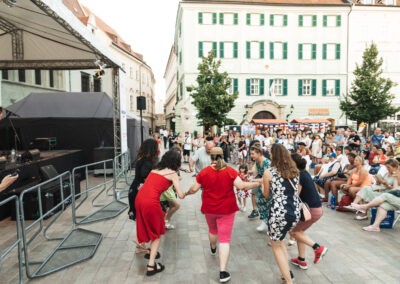Fotografia z podujatia v rámci celomestského festivalu Bratislavské kultúrne leto