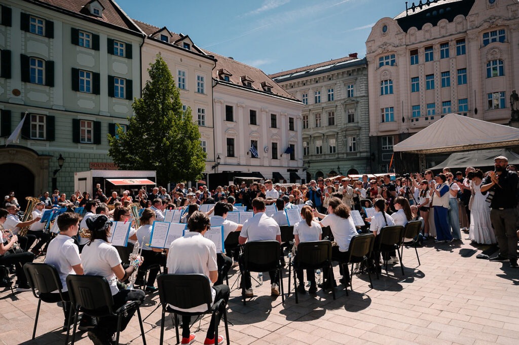 Koncert na Hlavnom námestí počas BMD 2026