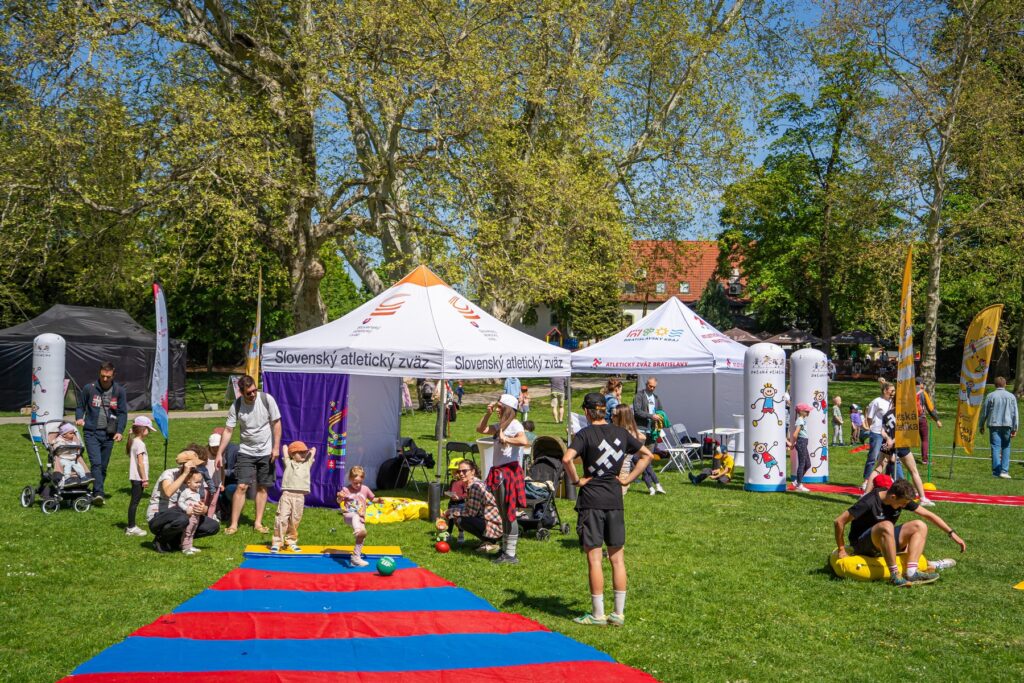Stánok a stanovištia Detská atletika, BMD 2026
