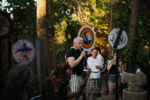 Richard Stanke lors de l'événement Magic Garden 2026