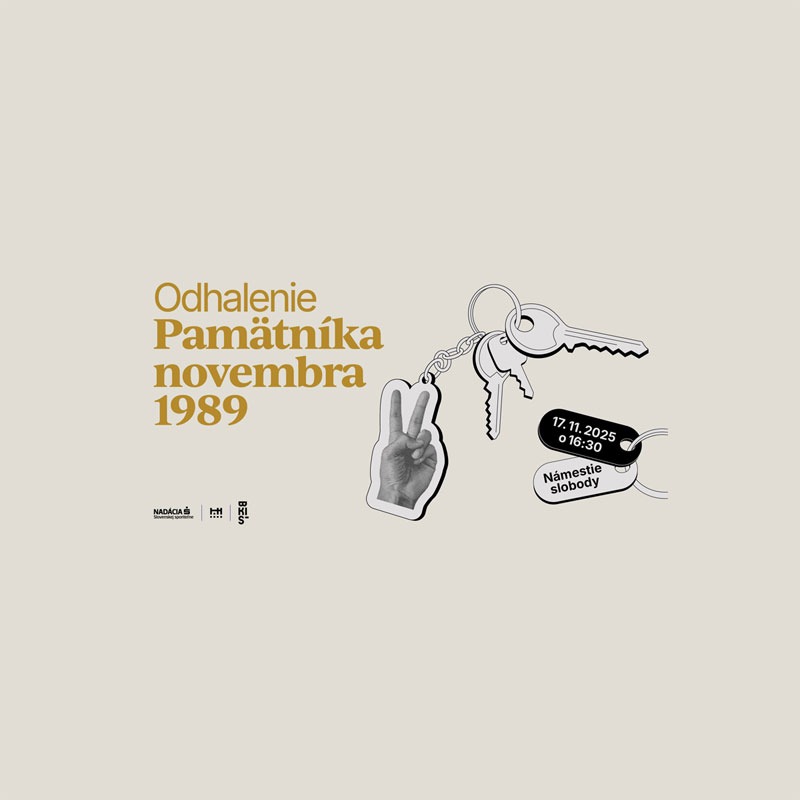 Odhalenie Pamätníka novembra 1989