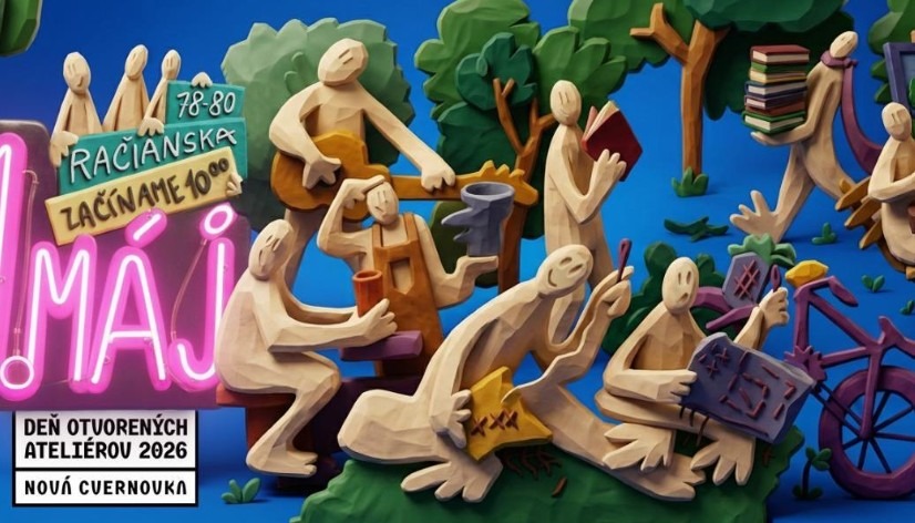 1. Máj – Deň otvorených ateliérov 2026