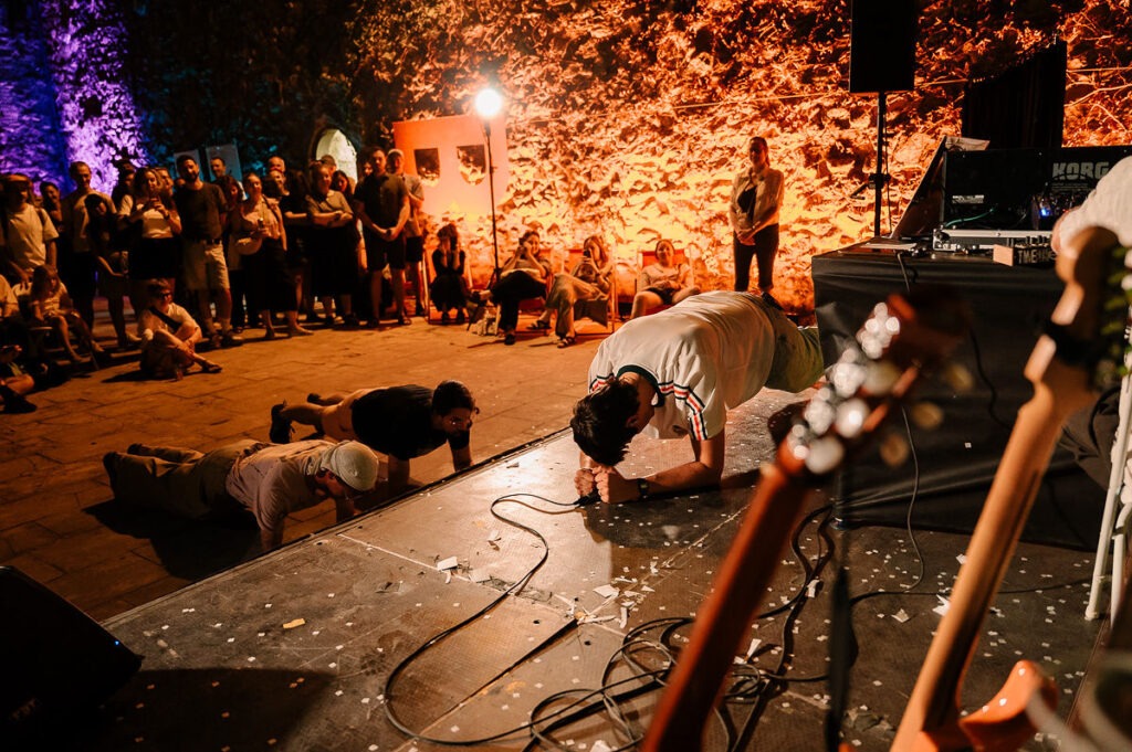 Insomnia Sound na Mestských hradbách, vystúpenie