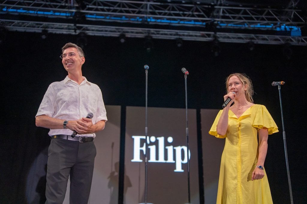 Finále pri fontáne 2026, predstavenie Filip, otvorenie podujatia