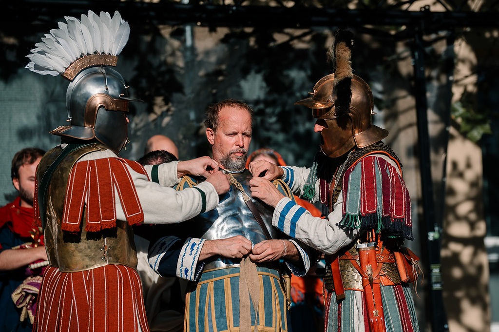 Vystúpenie skupín Ars Gladiatorum a Magna Lacerta, Rímske hry 2026