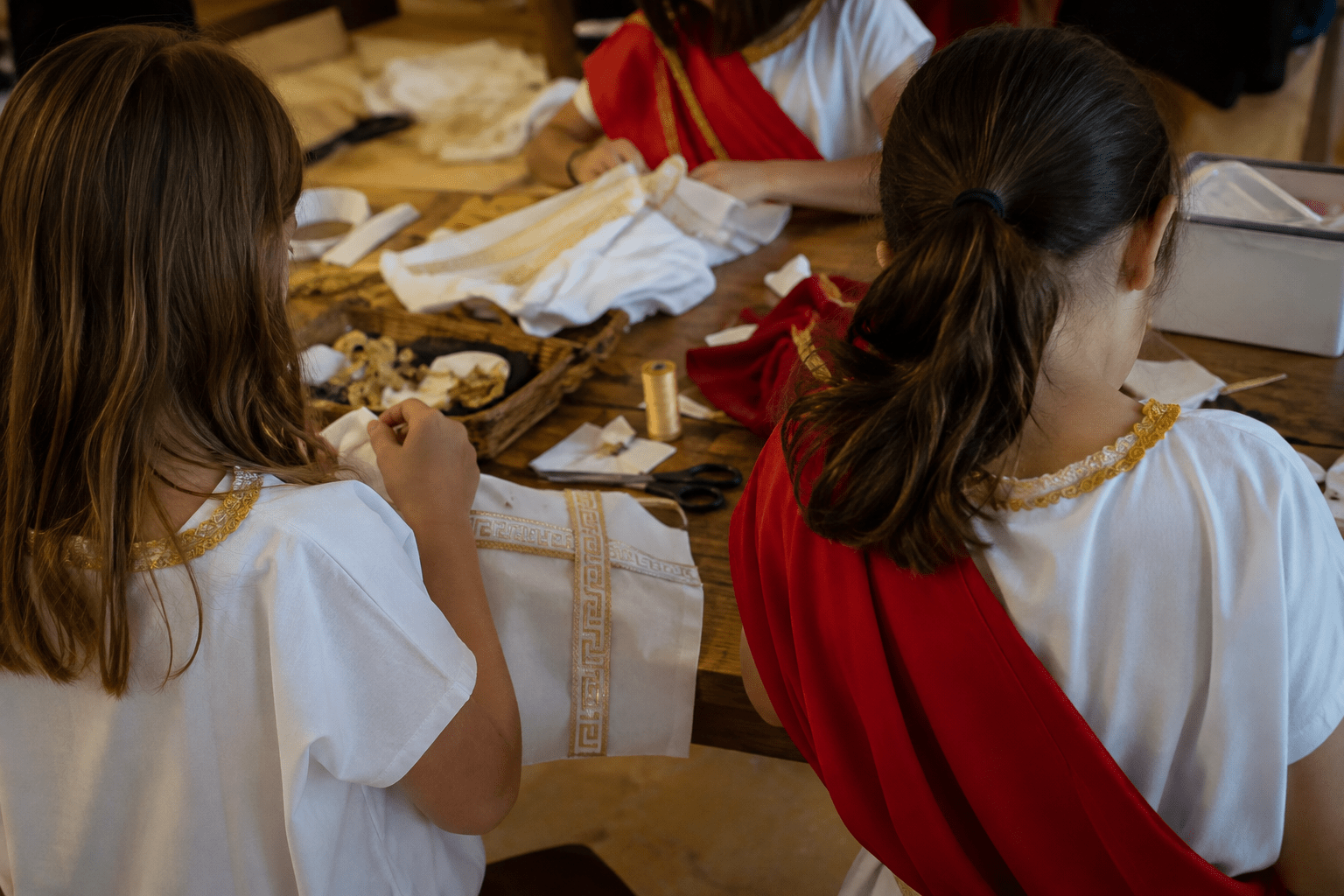 Rímske hry – Workshop výroby rímskych kostýmov